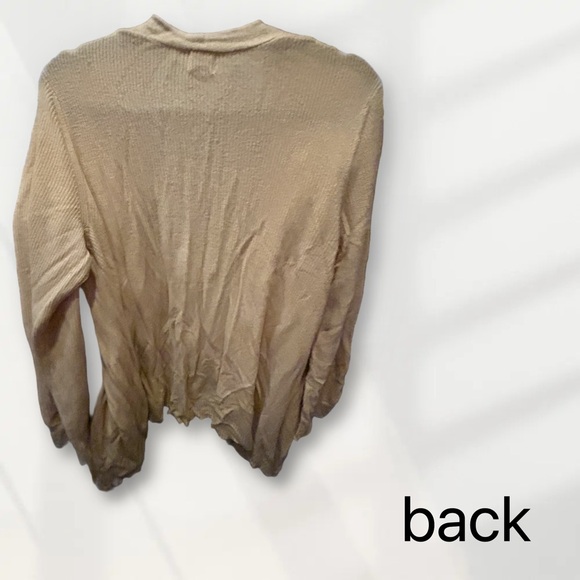 👍*GUC* A NEW DAY | L | Yellow casual chic knit cardigan with open front ❗️read - Picture 3 of 15